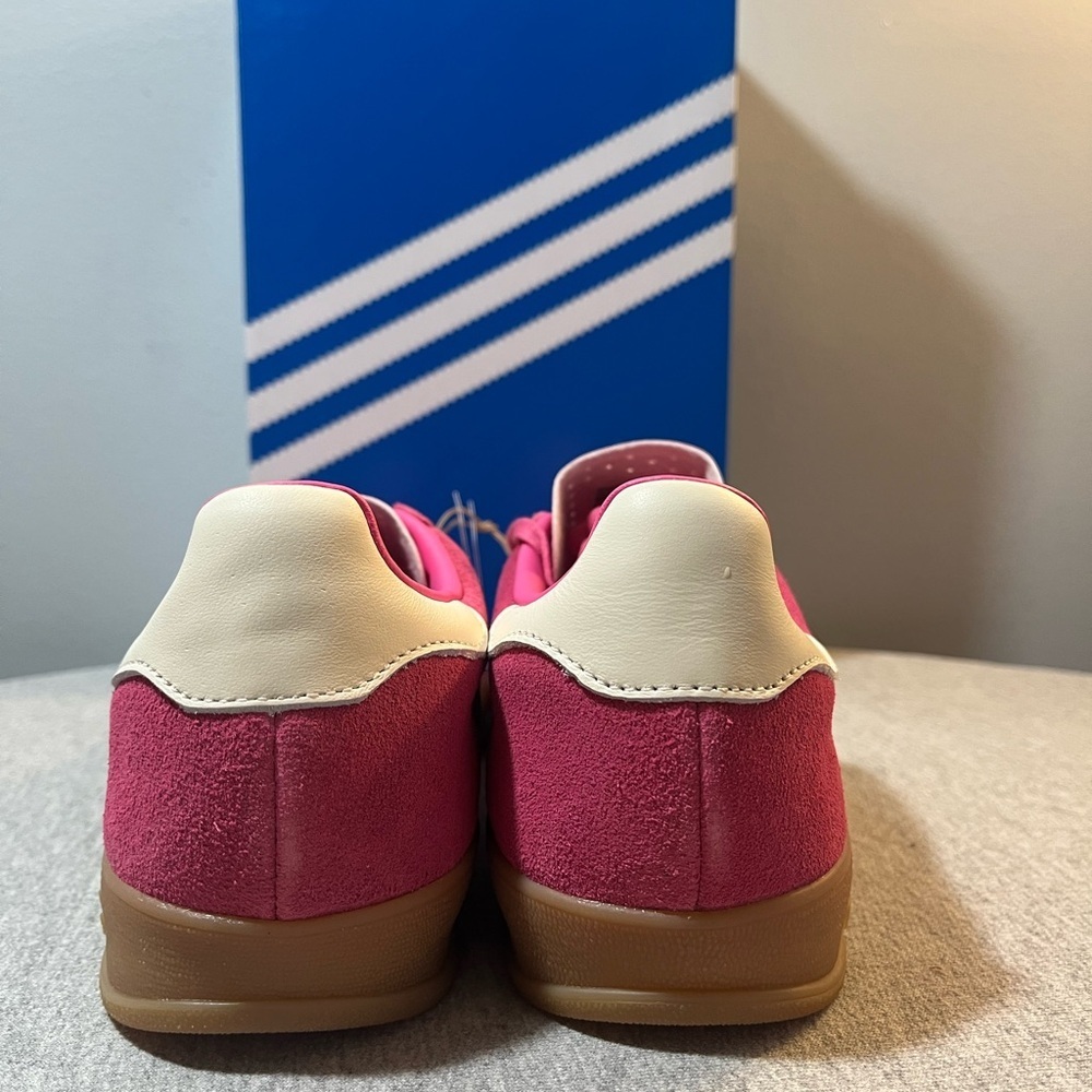 Adidas Gazelle Indoor Pink White Gum Size Women's Shoe Size 7 JR1356​​ - Picture 5 of 11